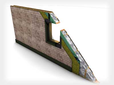 3D image of OBPlus wall