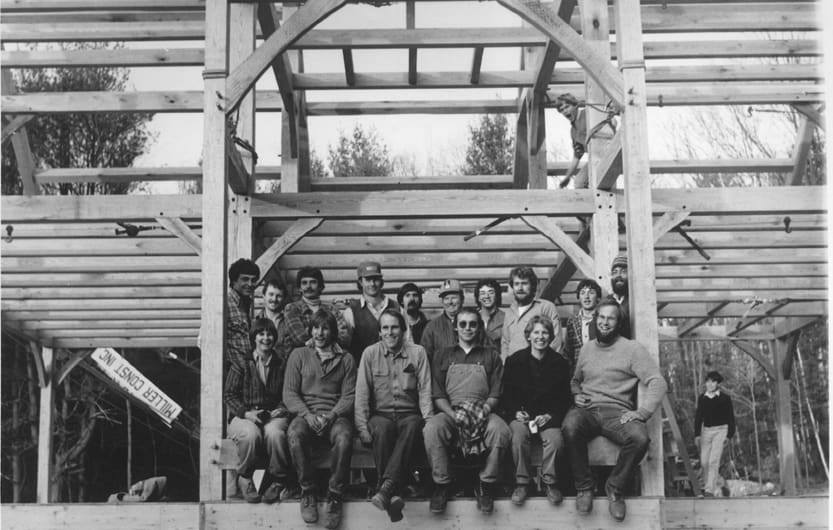 Timber Frame Early Days