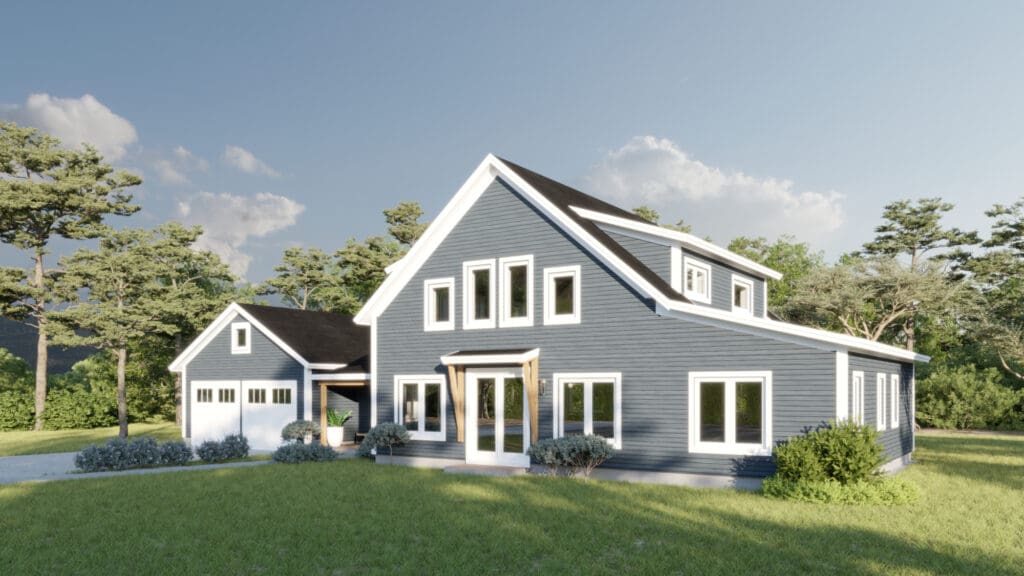 Unity Homes Tradd Fira Exterior Rendering
