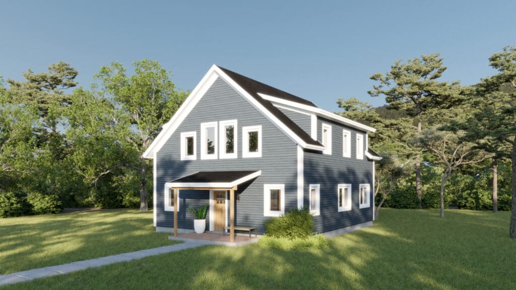 Unity Homes Tradd Trosta Exterior Rendering