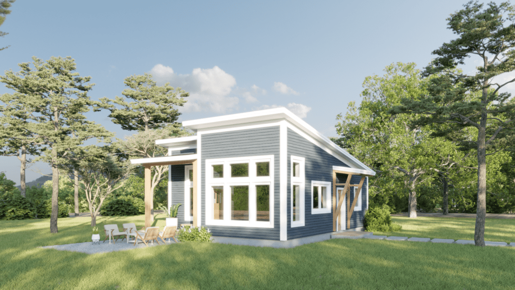 Unity Homes Zumette Exterior Rendering