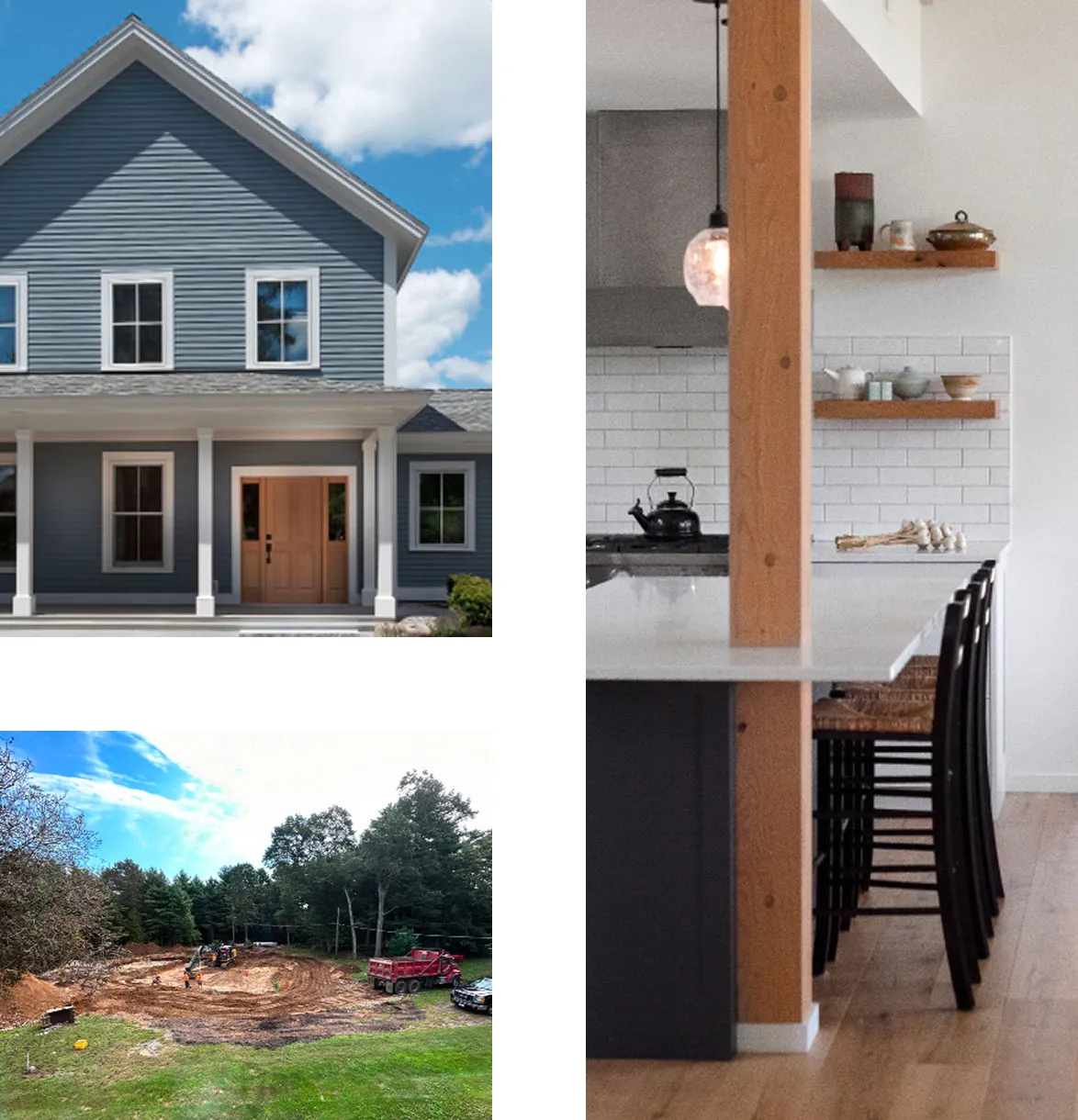 Colleague of Bensonwood homes exteriors and interiors