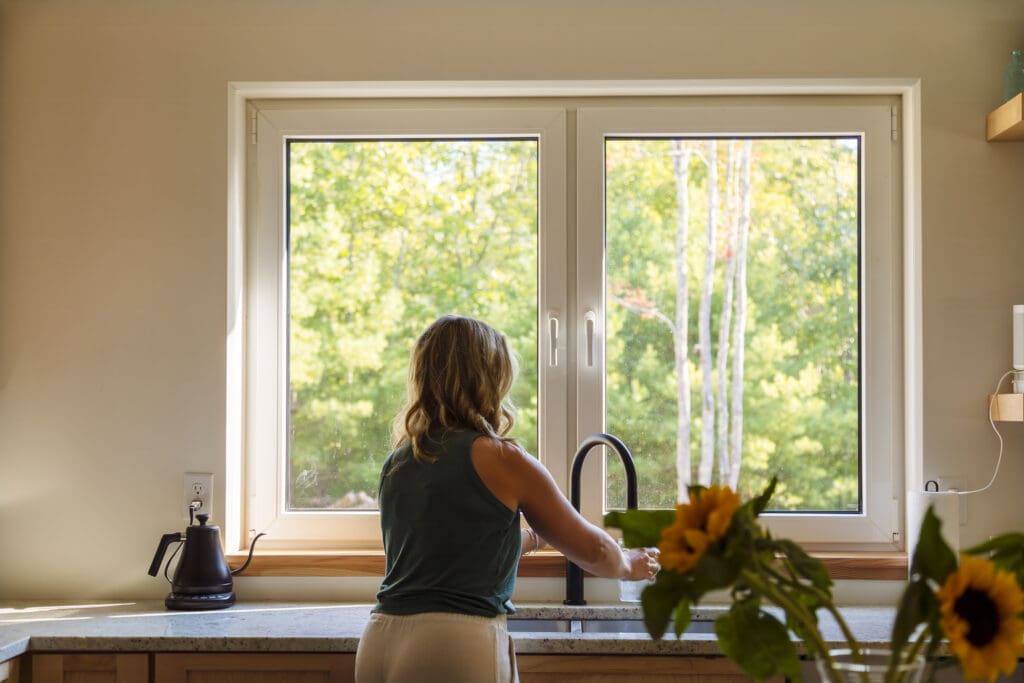 Unity Homes Varm Torsby Client in Kitchen