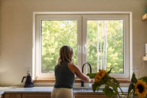 Unity Homes Varm Torsby Client in Kitchen
