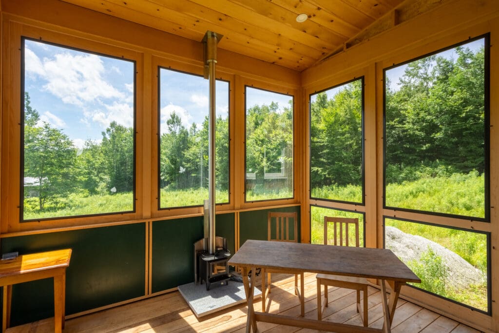 Unity Homes Nano Bas Screened Porch Interior