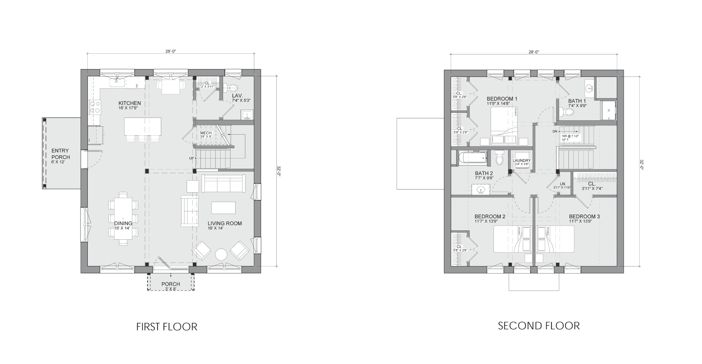 Bensonwood and Unity Homes Tradd Leka floor plan.