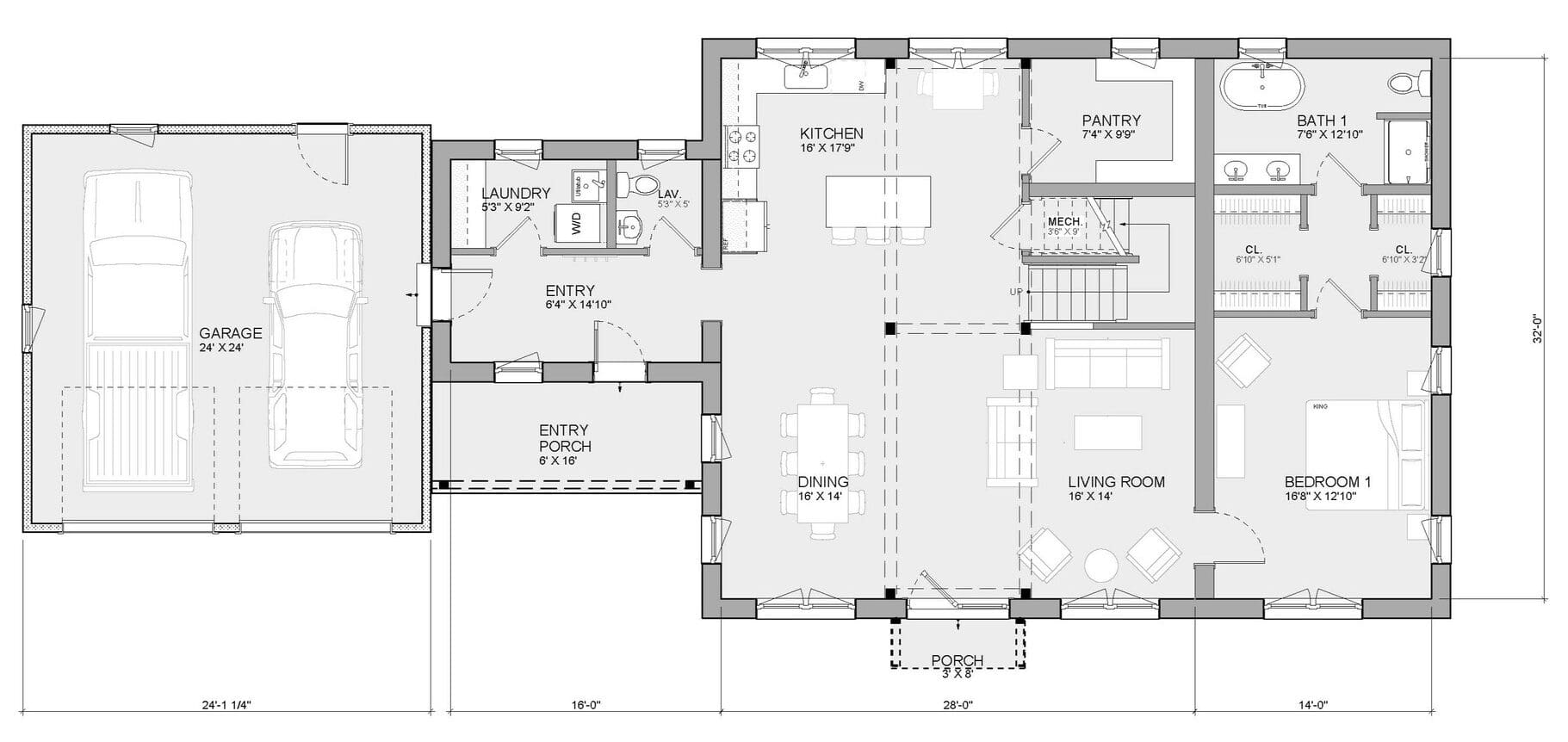 Unity Homes Tradd Fira Floor Plan