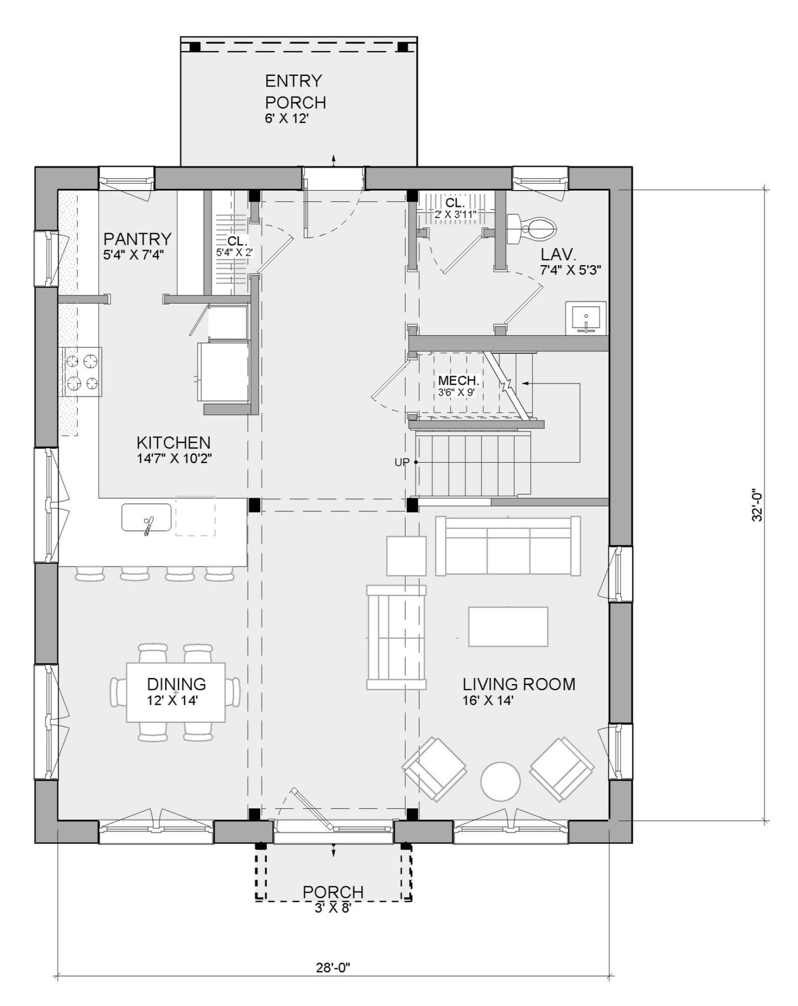 Unity Homes Tradd Trosta Floor Plan