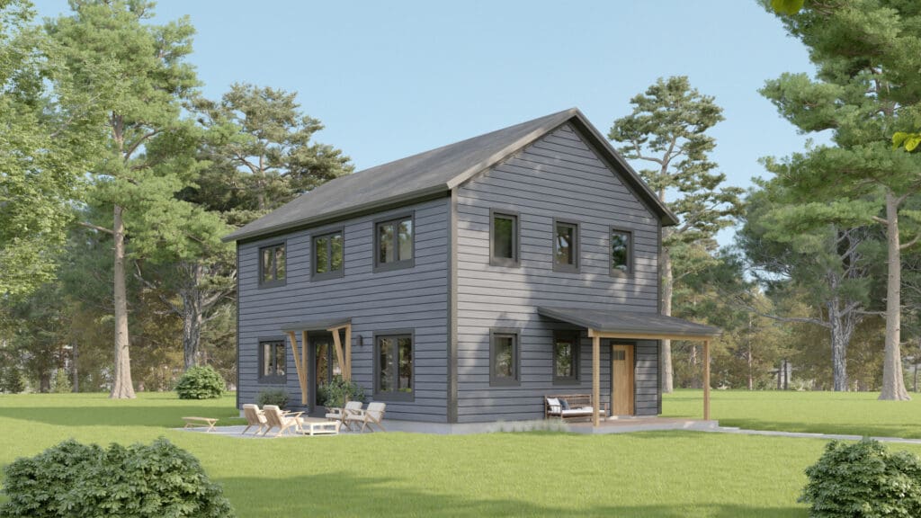 Unity Homes Varm Gavle Rendering