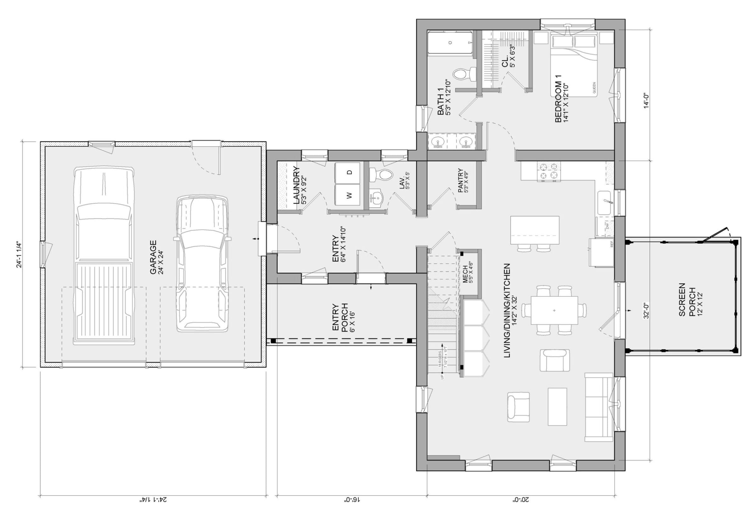 Unity Homes Varm Mora Floor Plan
