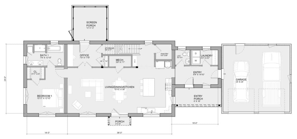 Unity Homes Varm Sala Floor Plan
