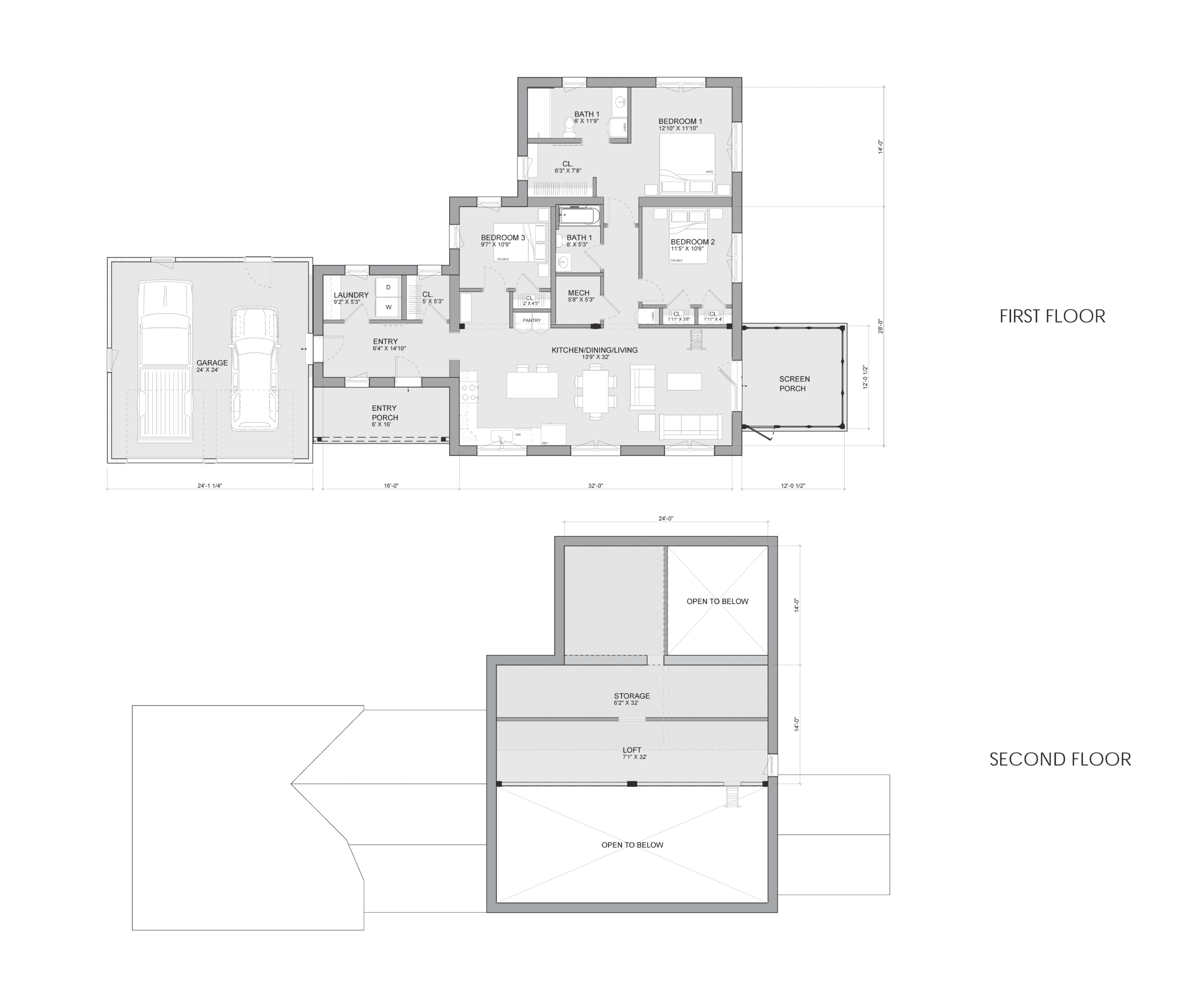 Bensonwood and Unity Homes Xyla Kram floor plan.