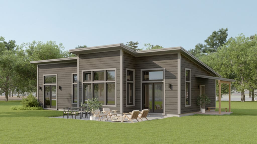 Unity Homes Zum Dal Exterior Rendering