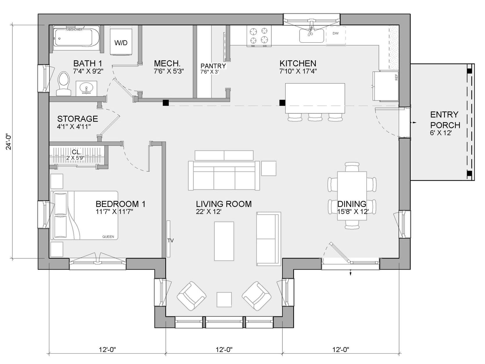 Unity Homes Zum Dal Floor Plan