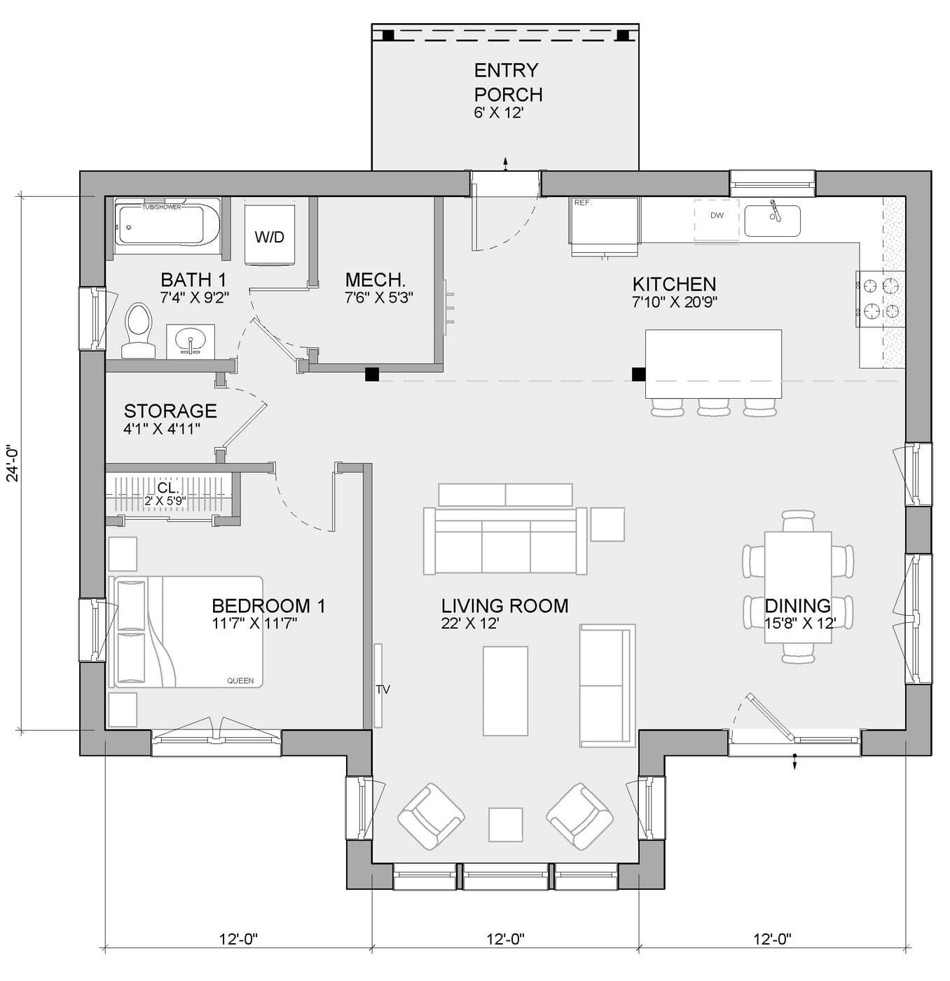 Unity Homes Zum Vild Floor Plan