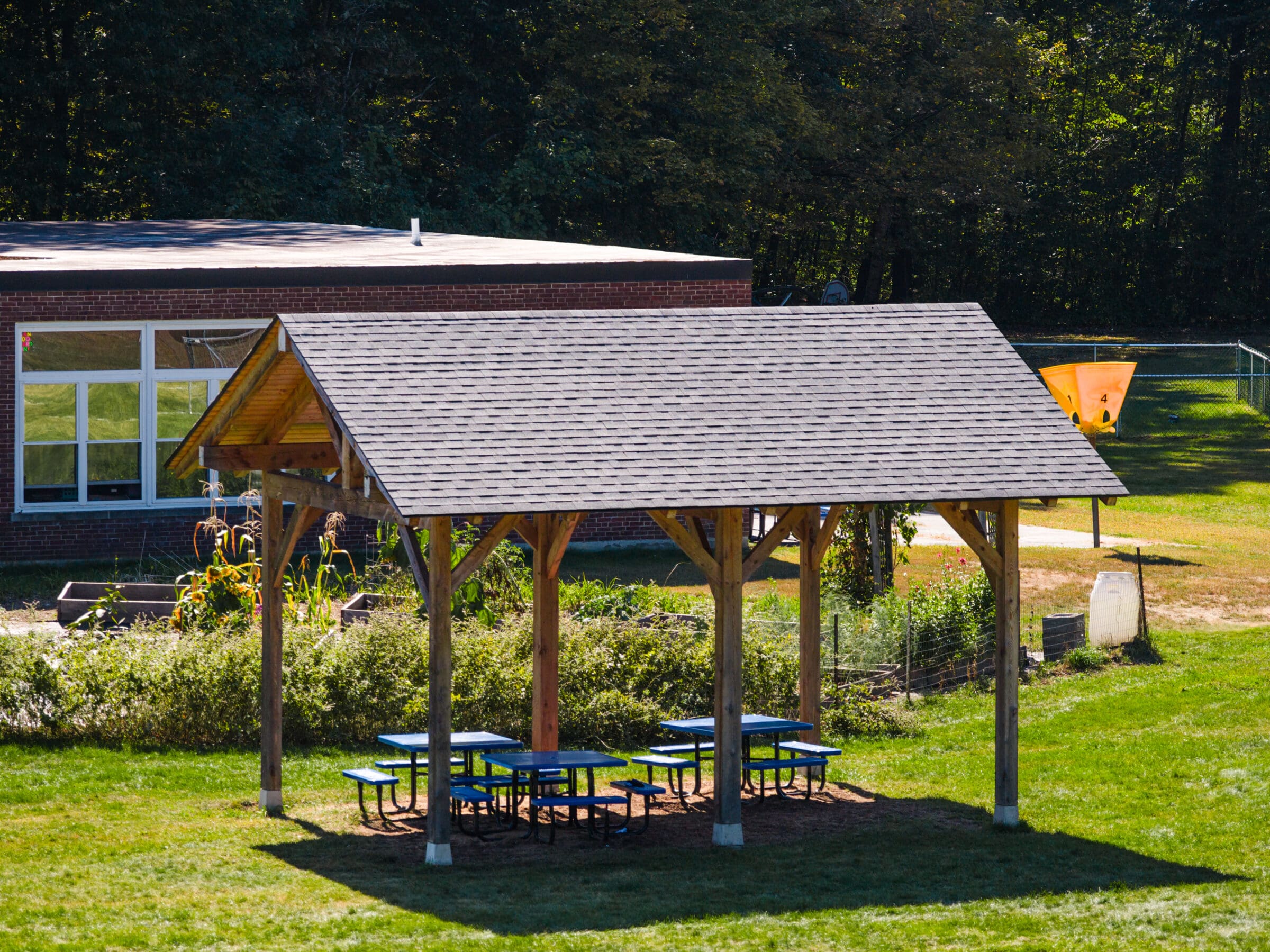 School Yard Timber Frame Pavilion