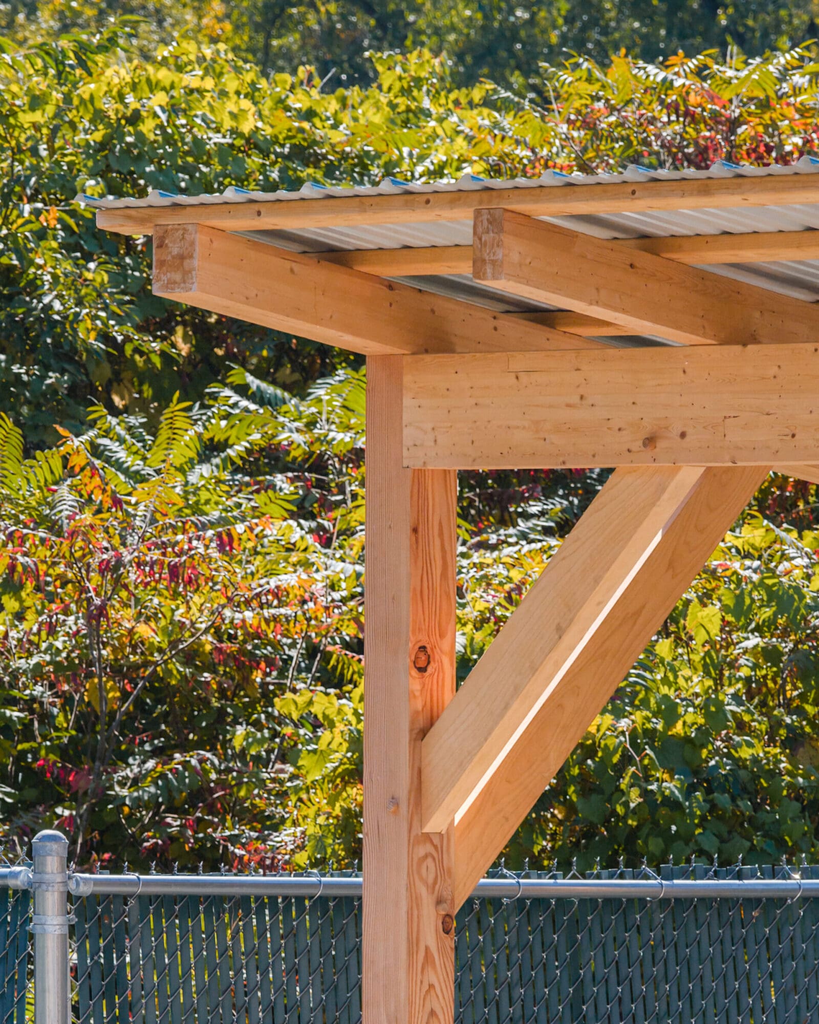 Poolside Pavilion Detail