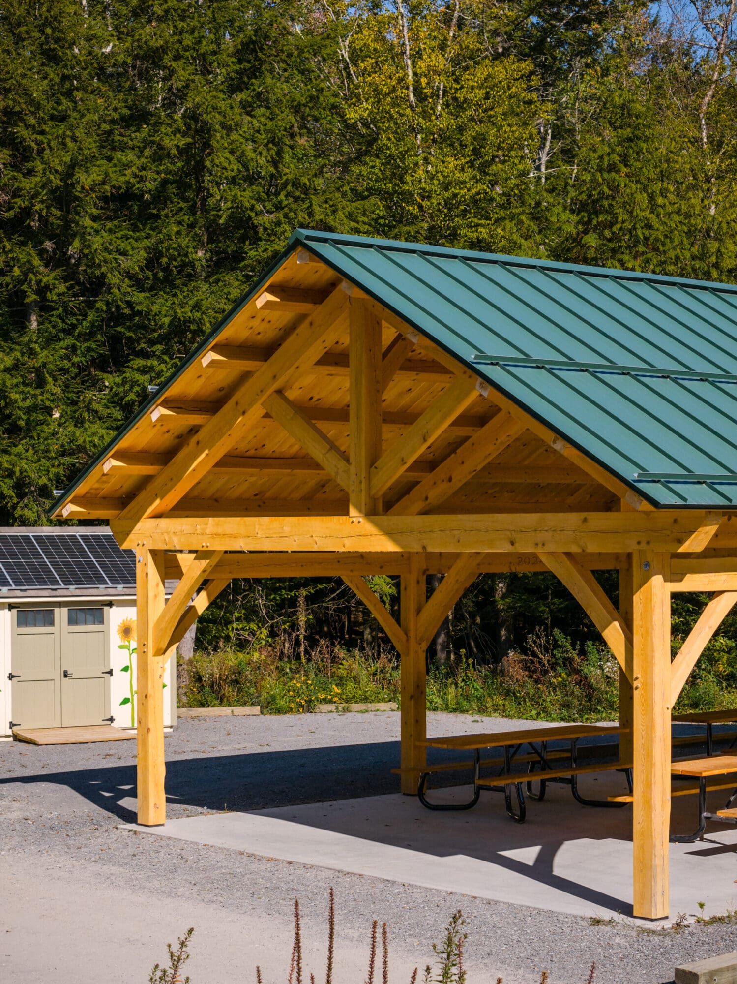 Commercial Timber Frame Pavilion